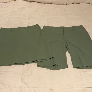 Nike Golf Fit Dry Bundle Skorts & Shorts Size 10
